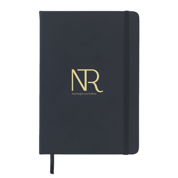 Notizbuch mit NTR Logo, schwarz